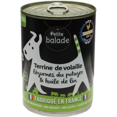 [13971] Boite de Terrine de Volaille (400 g) - Petite balade