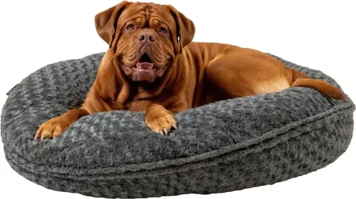 [14020_25354] Coussin "Puff Coal" (70 cm) - Jack and Vanilla