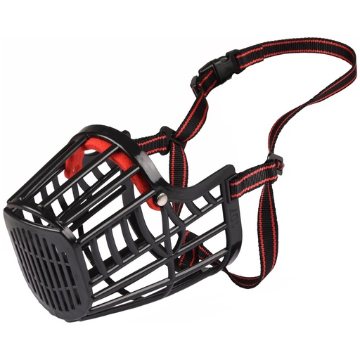 [14027_25373] Muselière "Silas" (XXL) - Flamingo