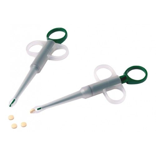[14049] Lance pilule et liquide à embout pince