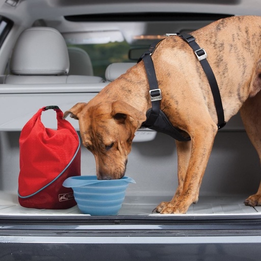 [14107_25446] Sac de transport à croquettes "Kibble" - Kurgo (Coloris : Rouge)