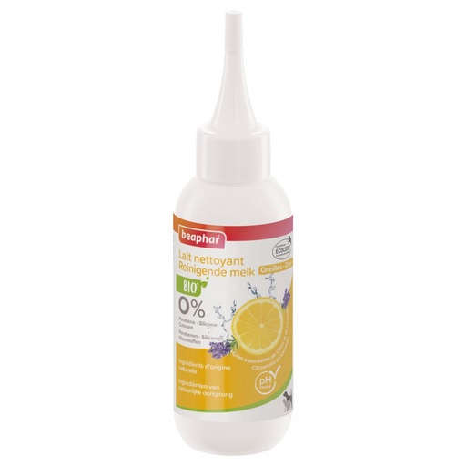 [14165] Lait nettoyant bio pour les oreilles (100 ml) - Beaphar
