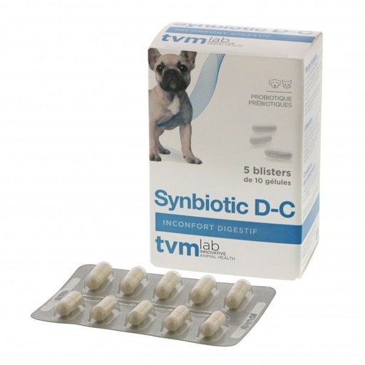 [14267] Complément alimentaire "Synbiotic" (50 gélules) - TVM