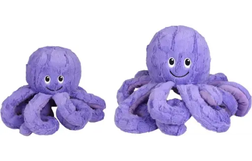 [14344_25708] Peluche pour chien octopus purple (S) - Flamingo