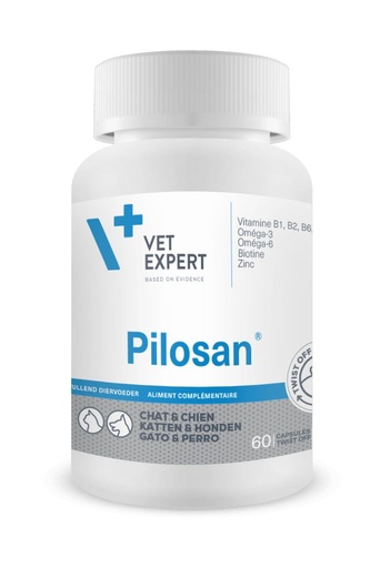 [14361_25725] Complément alimentaire "Pilosan" - Vet Expert (Boite : 20 capsules)