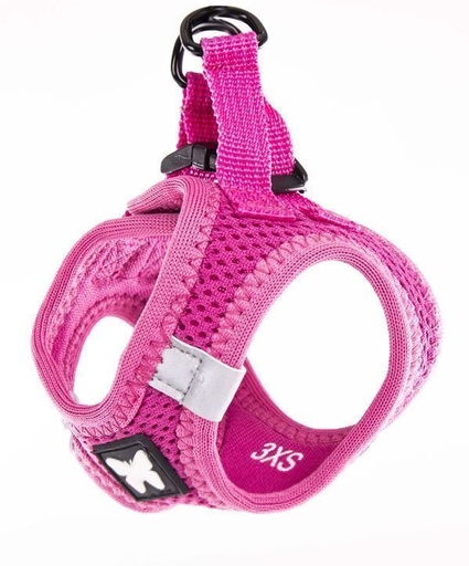 [14371_28277] Harnais pour chien "Mesh" - Rose (L) - Martin Sellier