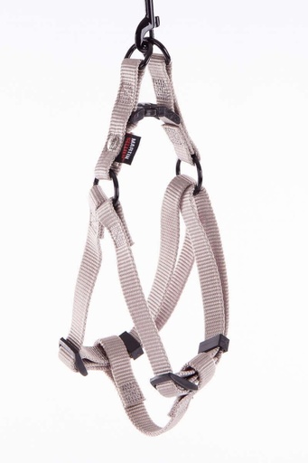 [14375_25766] Harnais baudrier en nylon gris (Taille 3) - Martin Sellier