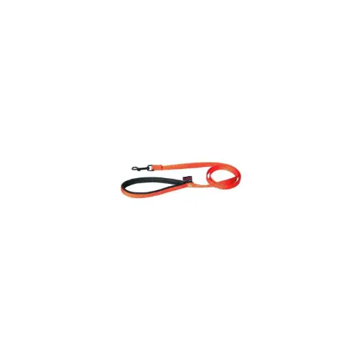 [14379-008] Laisse simple épaisseur en nylon - Orange (120 cm x 1.6 cm) - Martin Sellier