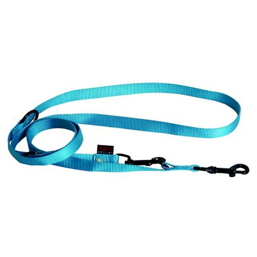 [14380_25802] Laisse de dressage 3 positions (Turquoise) - Martin Sellier