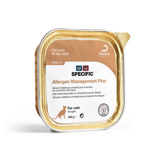 [14586] SPECIFIC FOW-HY Allergen Management Plus (7 barquettes 100 g) - Dechra