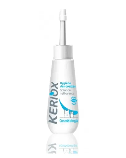 [14654] Nettoyant auriculaire pour chien et chat "Keriox" (100 ml) - Osalia