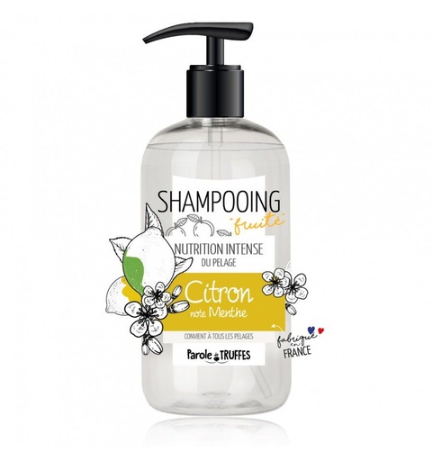 [14661] Shampooing Citron et note de Menthe (300 ml) - Parole de Truffes