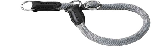 [14681_26059] Collier de dressage "Eiby Freestyle" gris (XS/S) - Hunter