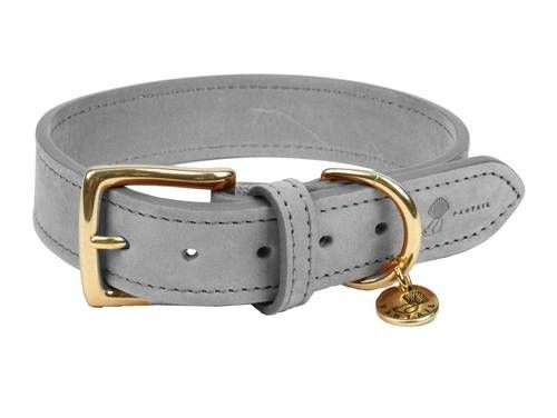 [14731_26133] Collier "Nubu" gris (S) - Fantail