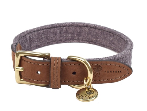 [14740_26149] Collier "Blend" gris foncé (M) - Fantail