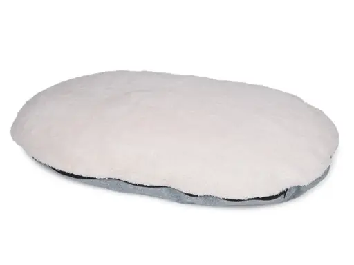 [14771_26203] Coussin ovale "Hera" vert menthe (Taille 2) - Vadigran