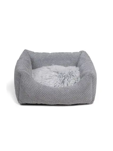 [14847_26286] Panier carré "Harry" gris (Taille 1) - Vadigran