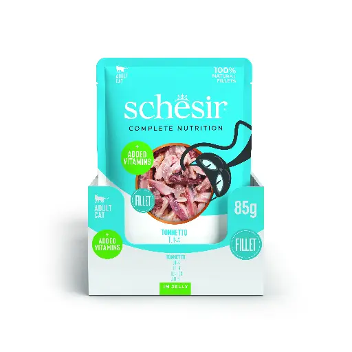 [14993_26415] Sachet fraîcheur pour chat en gelée - Thon (85 g) - Schesir