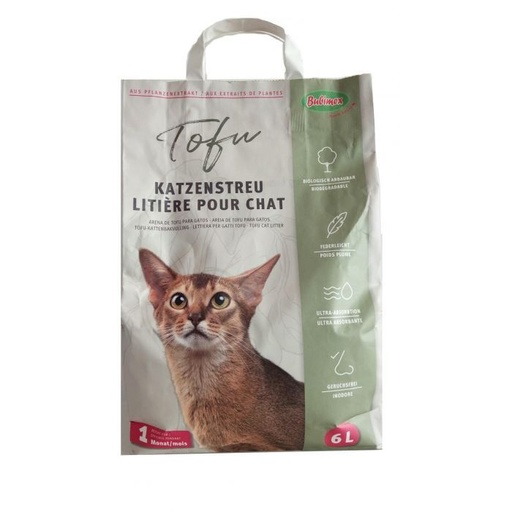[15043] Litière Tofu (6 litres) - Bubimex