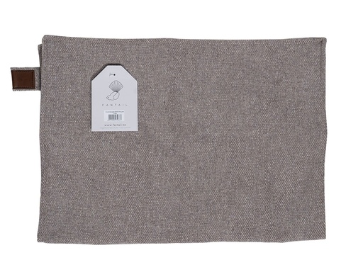 [15087_26546] Housse de matelas pour chien Stargaze 120x90 cm (Nut Grey) - Fantail