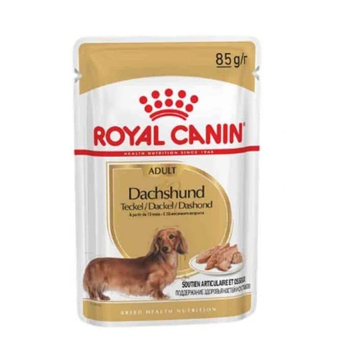 [15102] Mousse pour Teckel (12 sachets 85 g) - Adult Royal Canin