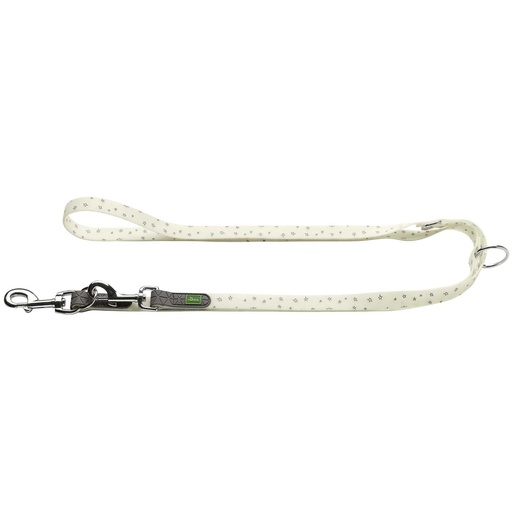 [15179_26722] Laisse réglable fluorescente étoilée - Convenience Reflect Glow (Taille 2) - Hunter