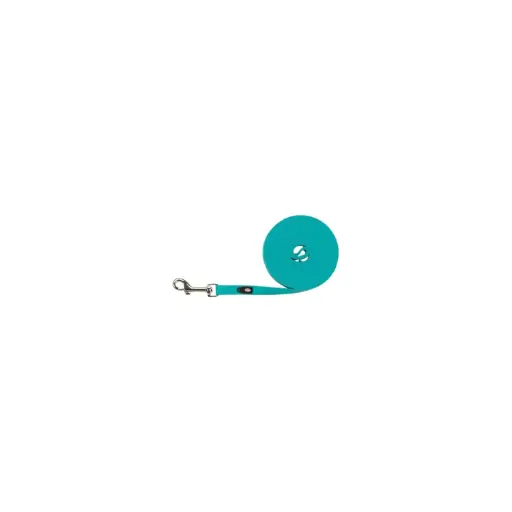 [15207_26802] Laisse à pister Easy Life pour chien M-XL (Turquoise | 5 m) - Trixie