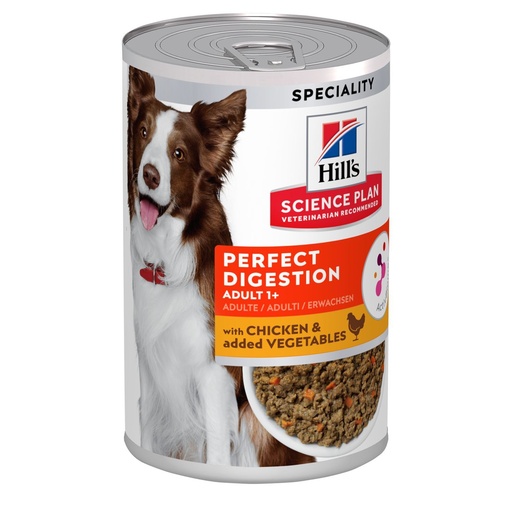 [15252] Pâtée pour chien Perfect Digestion au poulet (12 x 360) - Hill's Science Plan