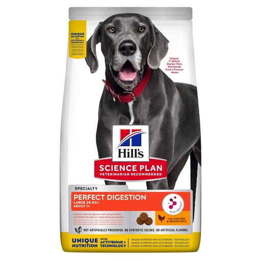 [15255] Croquettes pour grand chien Perfect Digestion - Hill's Science Plan