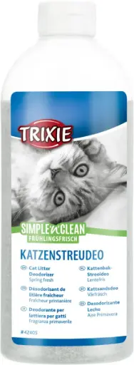 [15258] Désodorisant de litière "fraîcheur printanière" Simple'n'Clean (750 g) - Trixie
