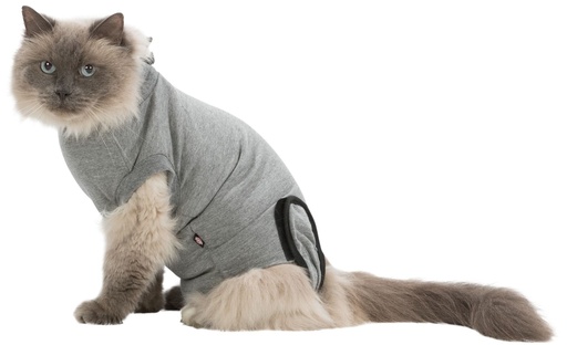 [15395_27230] Body de protection pour chat (S/M) - Trixie