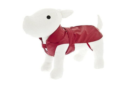 [15449_27666] Imperméable Pocket rouge (Taille 47) - Ferribiella