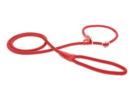 [15456_27751] Laisse lasso Tondo rouge (Taille 3) - Ferribiella