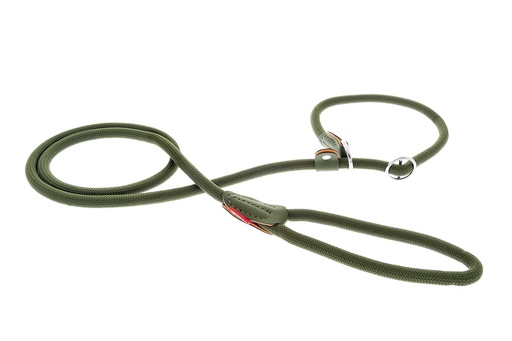 [15457_27753] Laisse lasso Tondo verte (Taille 2) - Ferribiella