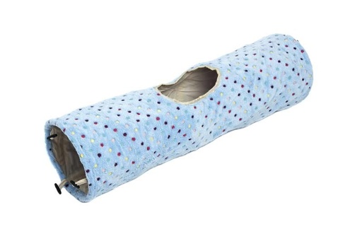 [15531_27775] Tunnel mou pour chat (Bleu) - Ferribiella