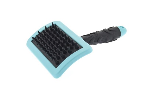 [15582_27841] Brosse carde pour chat en caoutchouc (L) - Ferribiella