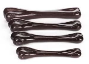 [15625_27878] Jouet os saveur faux chocolat (13 cm) - Flamingo