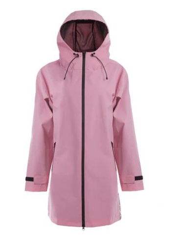 [15638_27914] Imperméable réfléchissant rose pour femme (XS) - PAIKKA