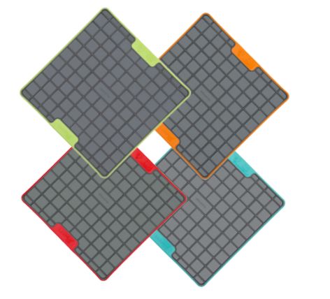 [15664_28007] Tapis de léchage résistant pour chien "Playdate Tuff" (Rouge) - LickiMat