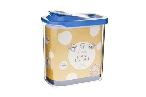[15770_28196] Boîte à biscuits longue conservation - Bleu (Taille 1) - Ferribiella
