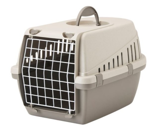 [15865] Caisse de transport Trotter 1 "Happy Planet" (Taupe) -  Savic