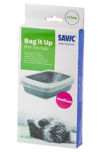[15881_28411] Sacs hygiéniques pour litière - Taille 3 (x12) - Savic