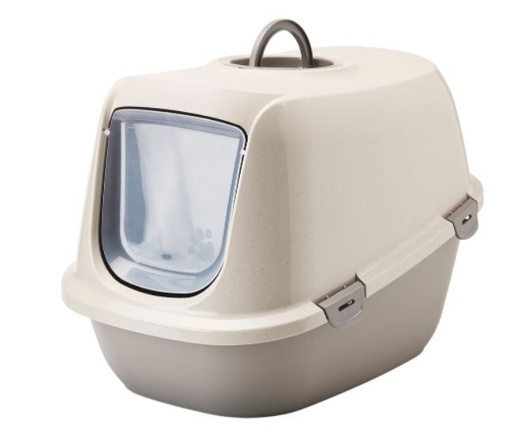 [15883] Maison de toilette Léo recyclé (Taupe) - Savic