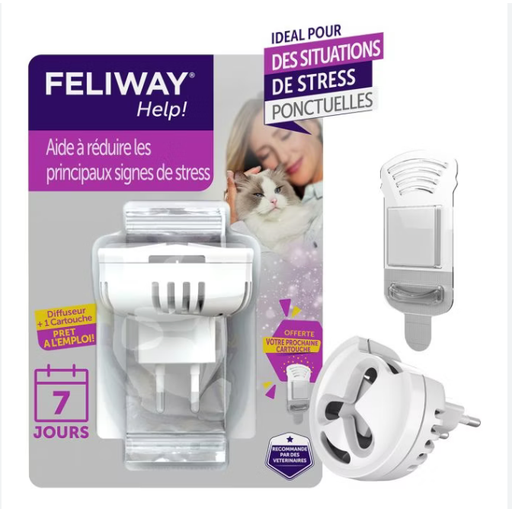 [15892] Diffuseur Feliway Help + cartouche 7 jours - Ceva