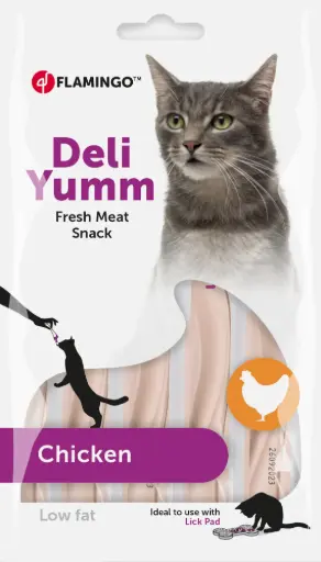 [15949] Friandise Deli Yumm Fresh Meat Poulet (70 g) - Flamingo