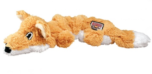 [15990] Peluche renard nœuds froissés - Kong