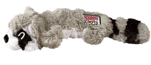 [15991] Peluche raton laveur nœuds froissés - Kong