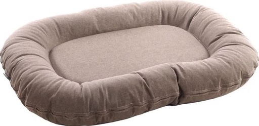 [16013_28548] Coussin Lotta Ovale Taupe (M) - Flamingo