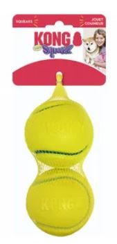 [16015_28553] Lot de 2 balles "Squeezz Tennis" (L) - Kong