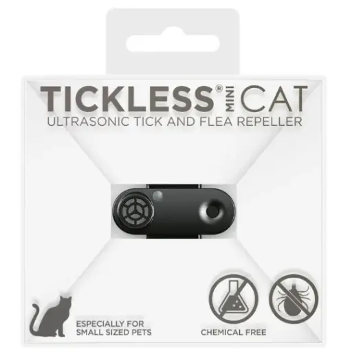 [16043_28569] Répulsif TICKLESS MINI Cat (Noir) - Tickless